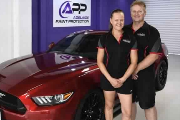Vini and Anna, Adelaide Paint Protection owners