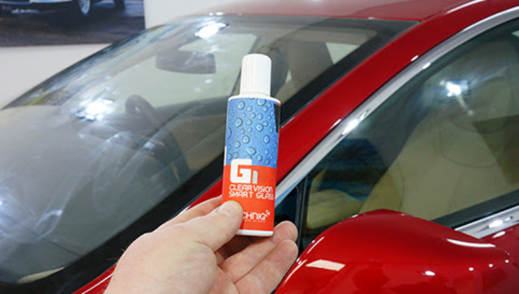 Add exterior glass ceramic coating to the paint protection package